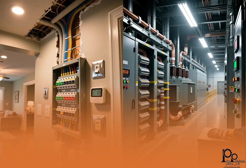 تفاوت برق صنعتی و خانگی چیست؟